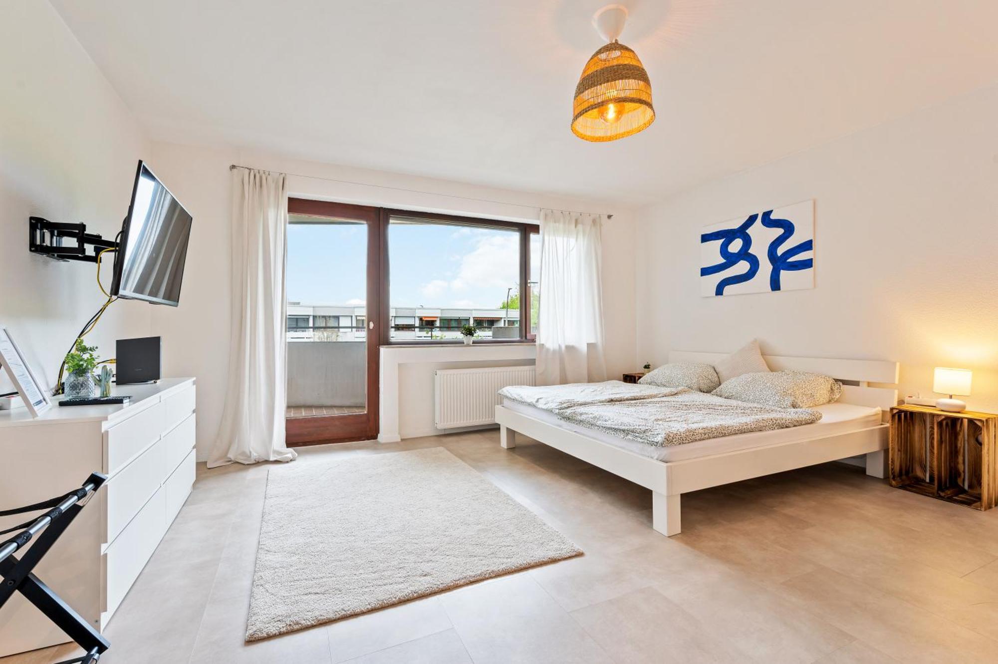 Idyl Kostenloser Privat-Parkplatz Wifi Smarttv Balkon Ludwigsburg Bagian luar foto