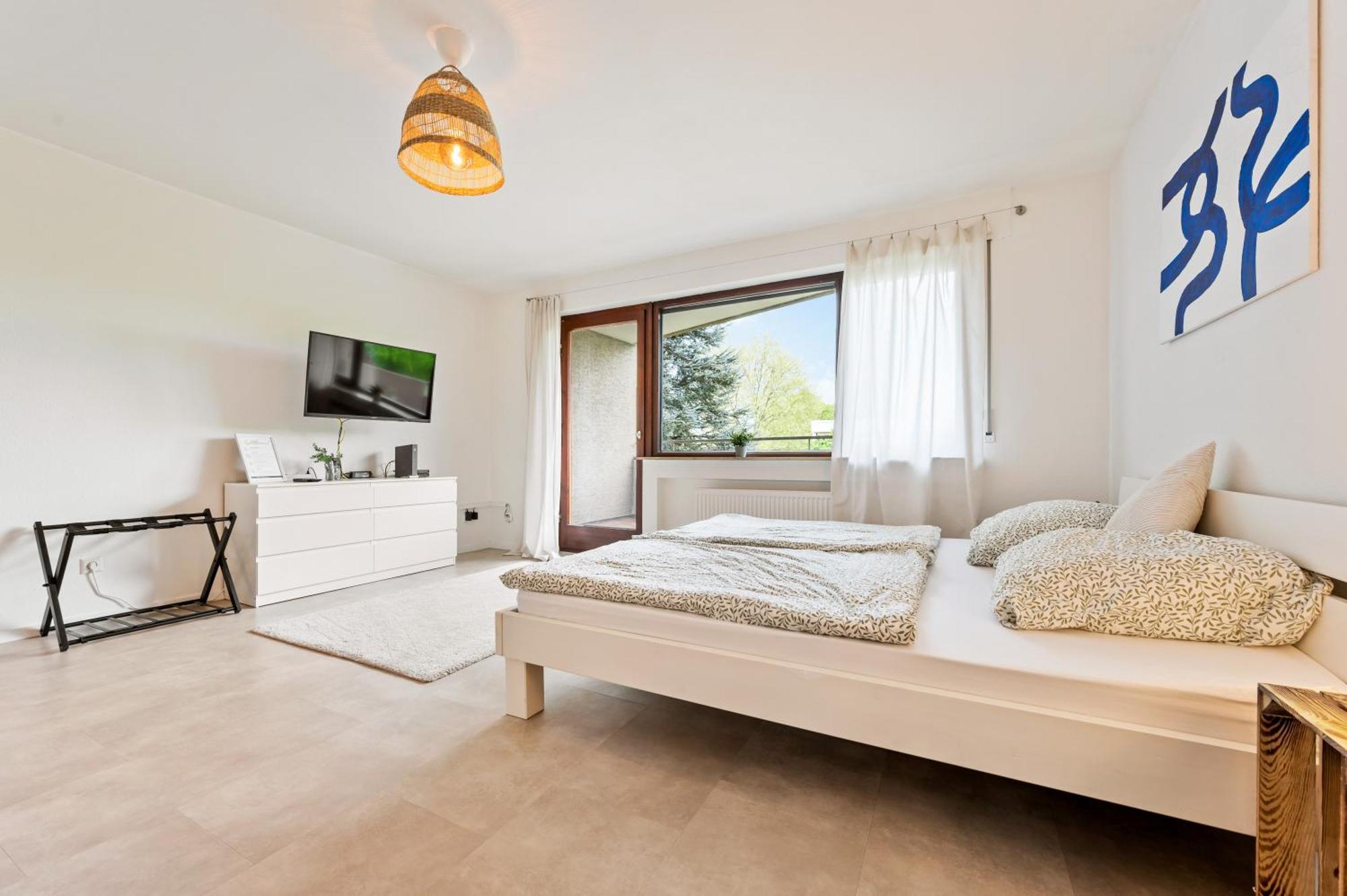 Idyl Kostenloser Privat-Parkplatz Wifi Smarttv Balkon Ludwigsburg Bagian luar foto