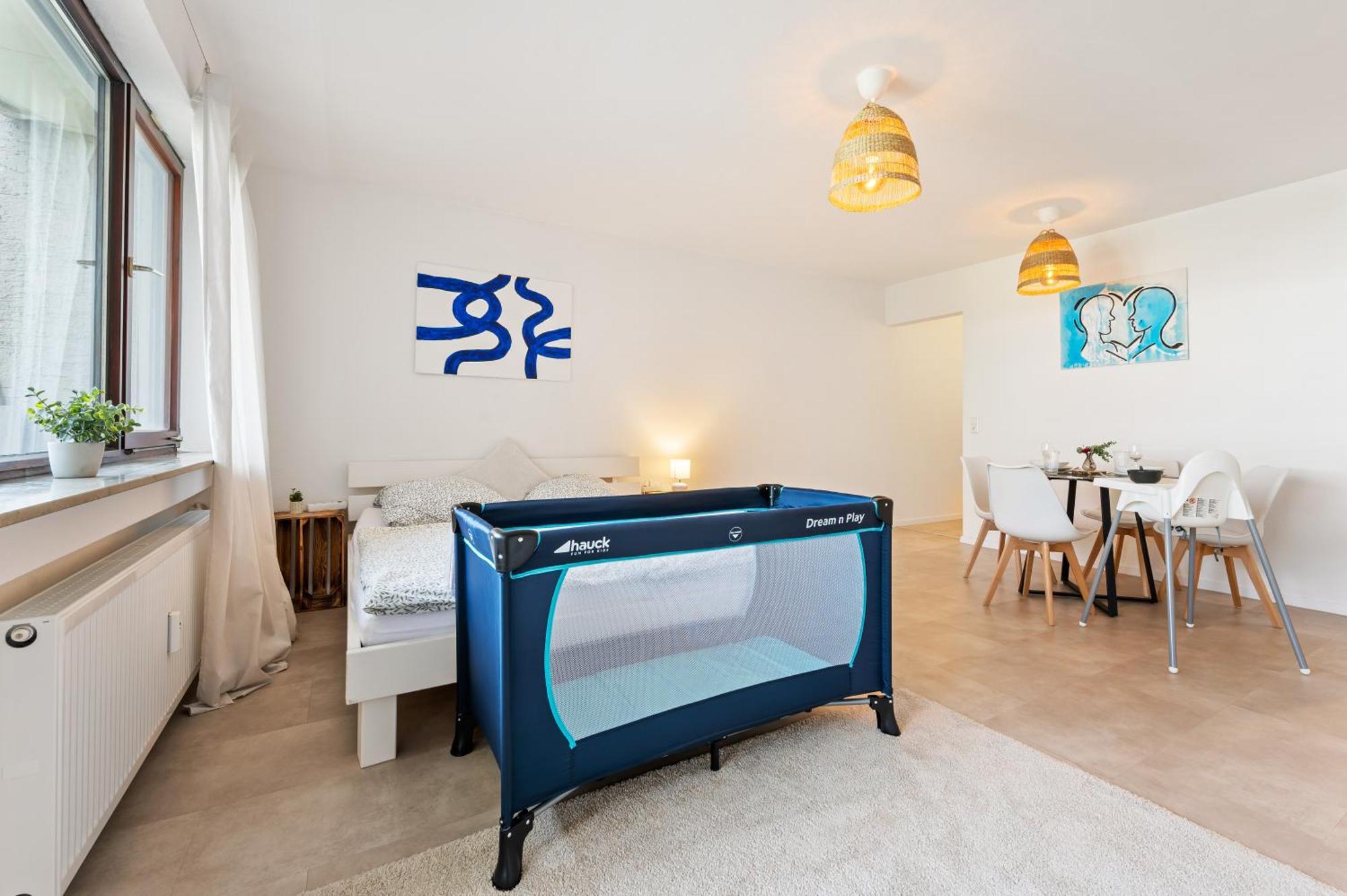 Idyl Kostenloser Privat-Parkplatz Wifi Smarttv Balkon Ludwigsburg Bagian luar foto